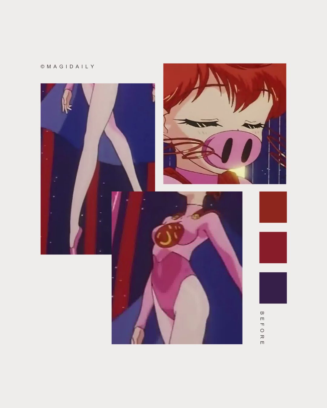 Tonde Burin – Second Transformation in the Anime (1994, Episode 2)